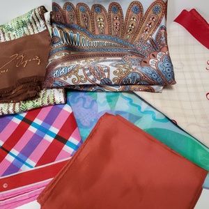 Vintage Woman Scarf Lot